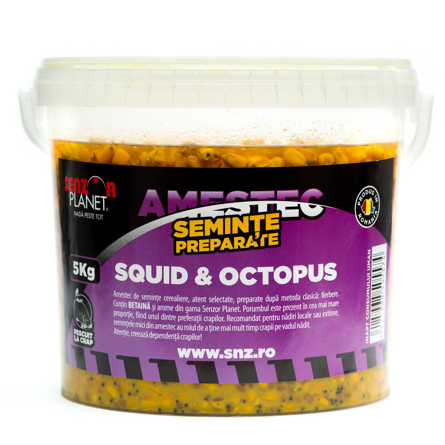 AMESTEC SEMINTE PREPARATE 5kg SENZOR PLANET 2017 - seminte-5kg-squid.jpg